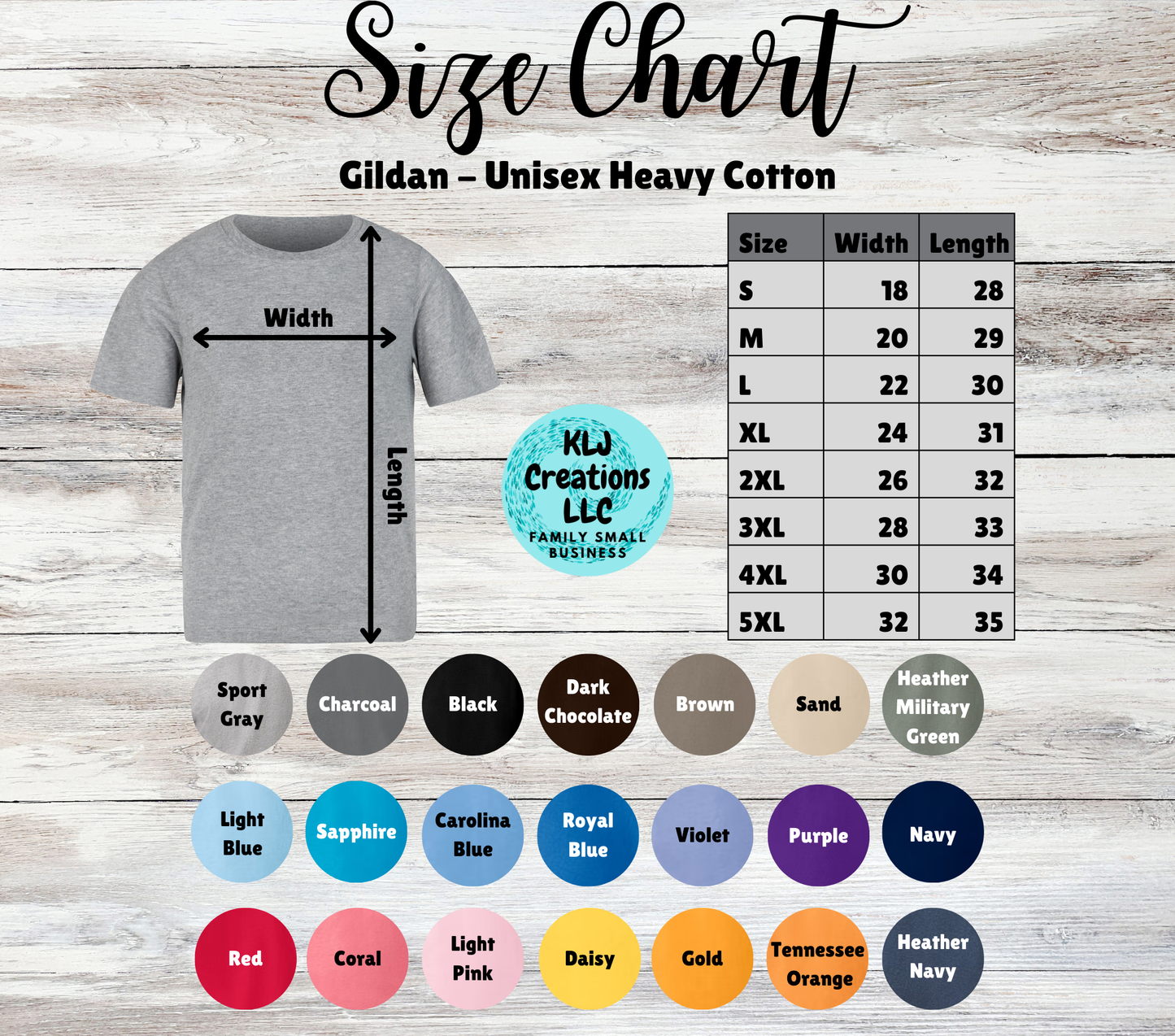 Gildan Heavy Cotton Unisex T-Shirt
