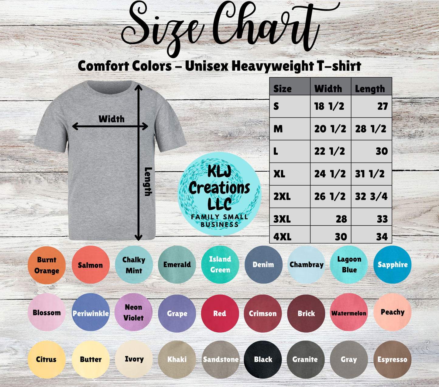Comfort Colors - Unisex Heavyweight T-Shirt