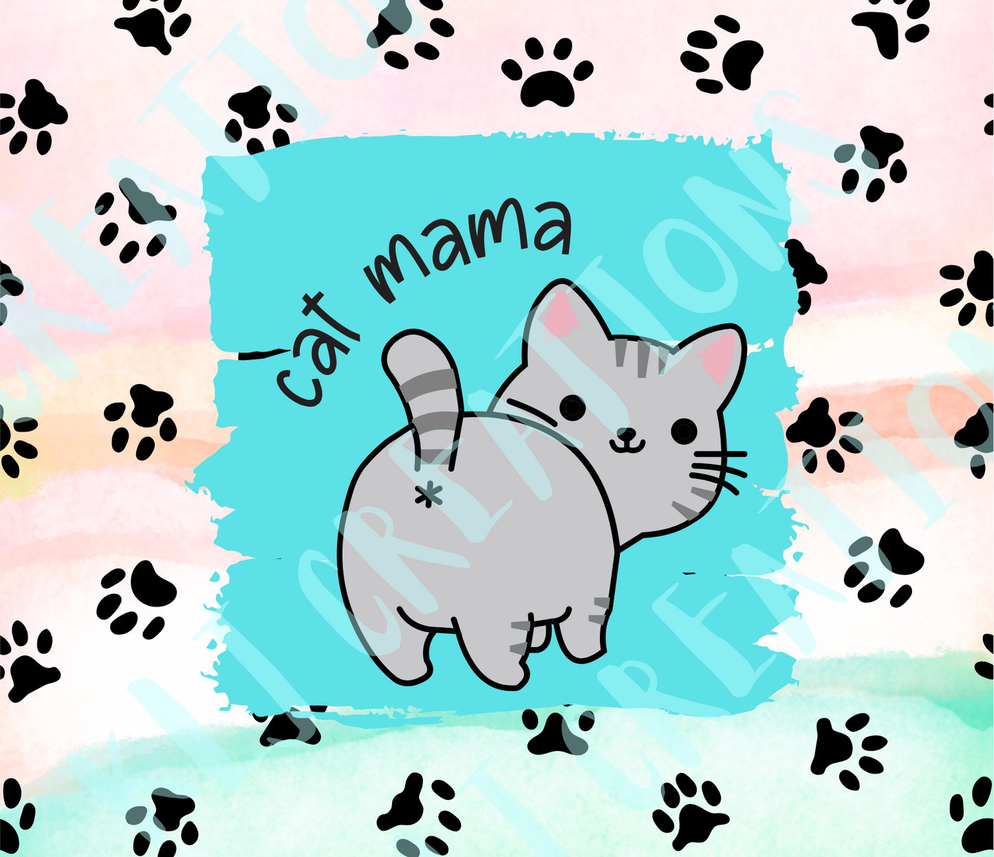 Funny Cat Mama