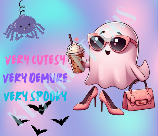 Very Cutesy, Demure, and Spooky Ghost