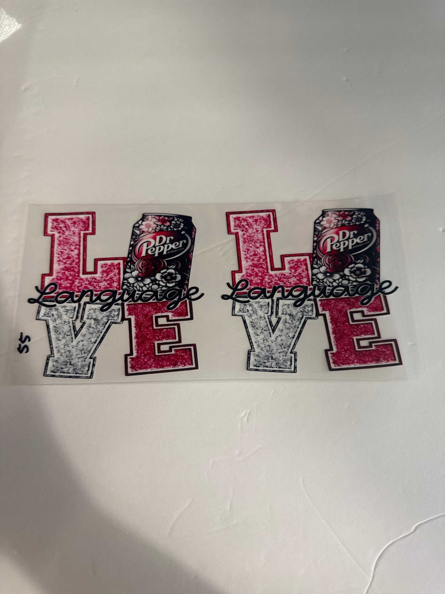 16oz cup Decals