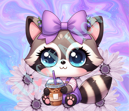 Purple Raccoon