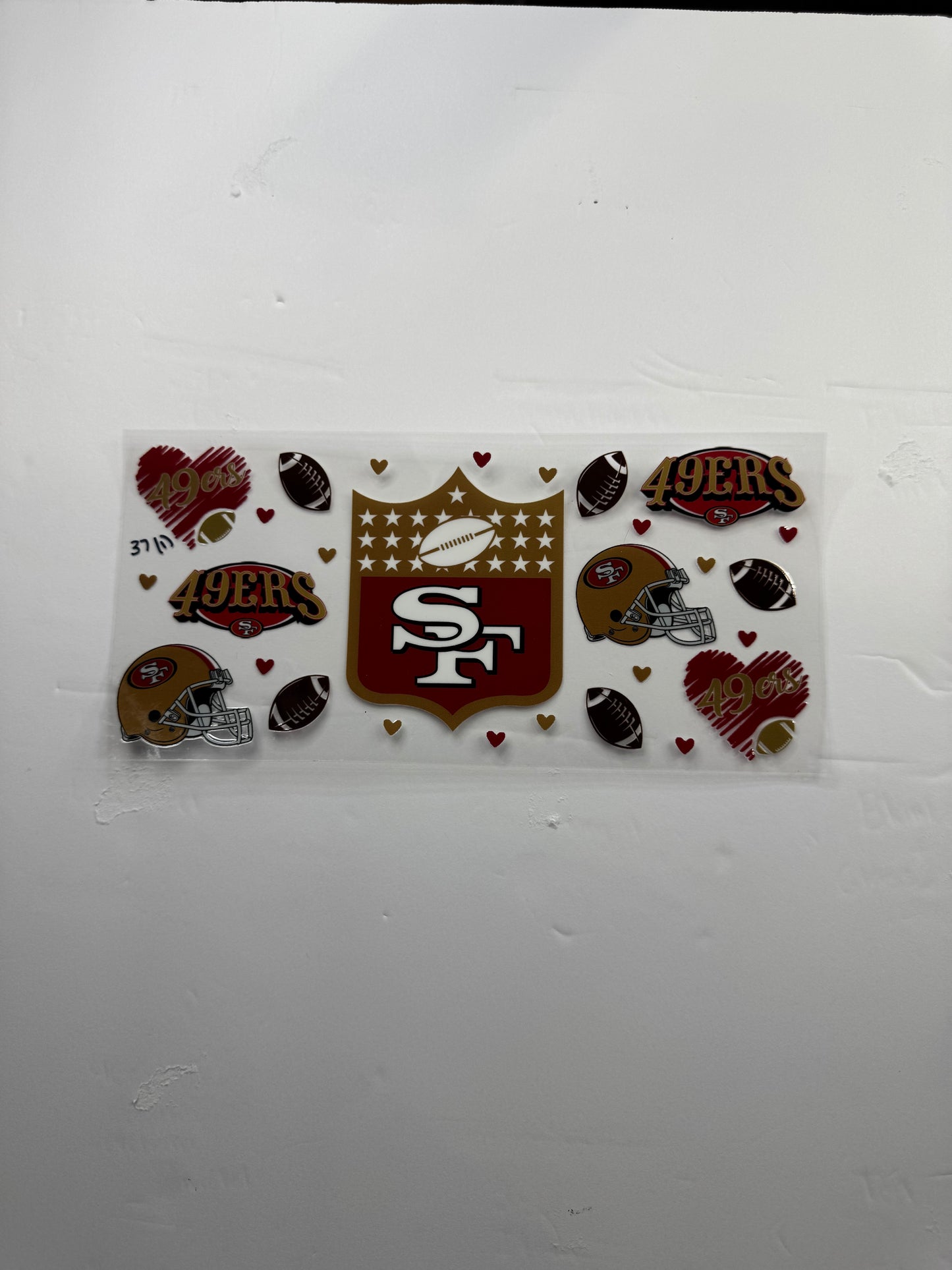 16oz cup Decals