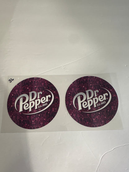 16oz cup Decals