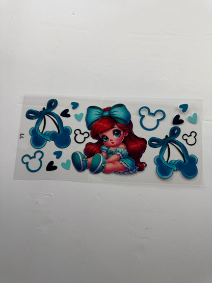 16oz cup Decals