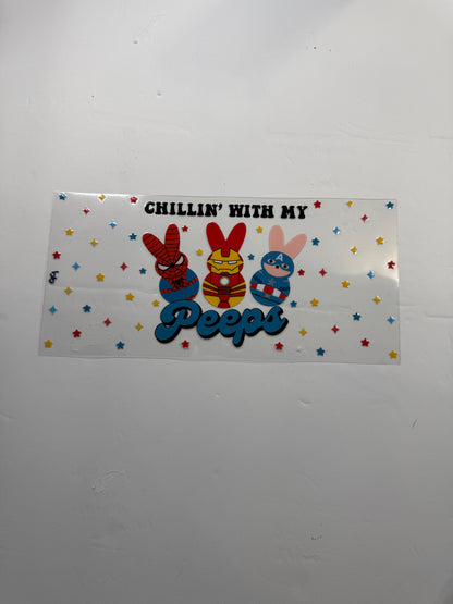 16oz cup Decals