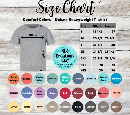 Comfort Colors - Unisex Heavyweight T-Shirt