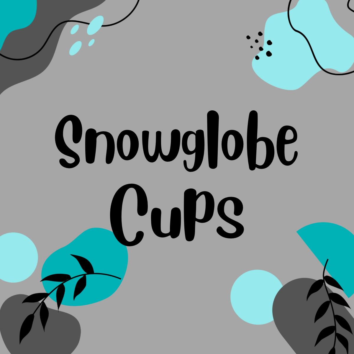 Custom Snowglobe Cup